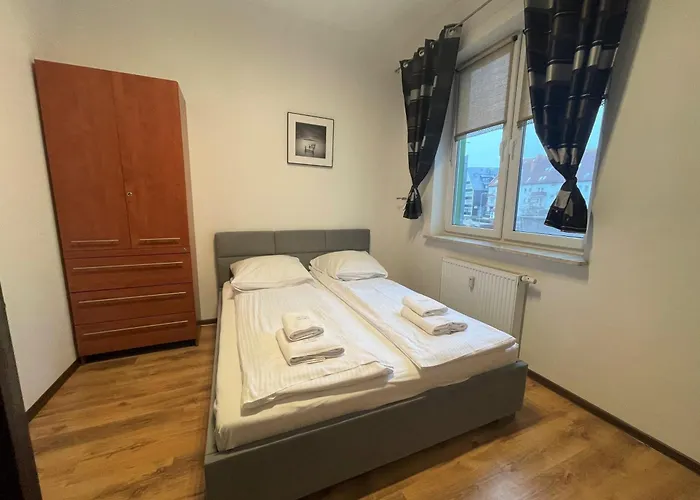 Al-Dom Apartamenty Poleska 4D, 600 m do plaży w spokojnej okolicy